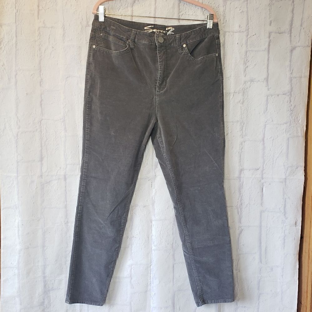 SEVEN7 Ultra High Rise Skinny Corduroys